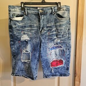Rock Salt Size 36 Artistic Shorts Some Stones Missing As Shown